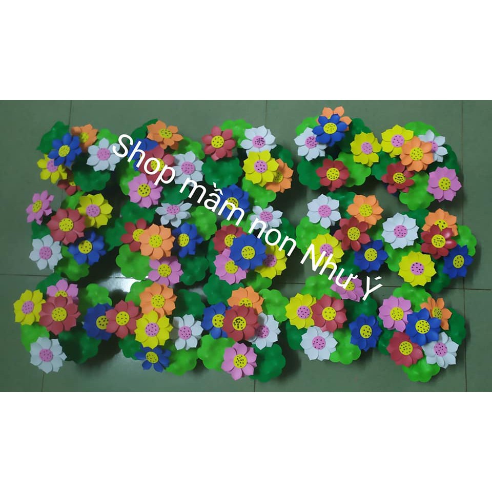 Đồ dùng mầm non _ Hoa trang trí góc mầm non 🌻SHOP MẦM NON NHƯ Ý 🌻