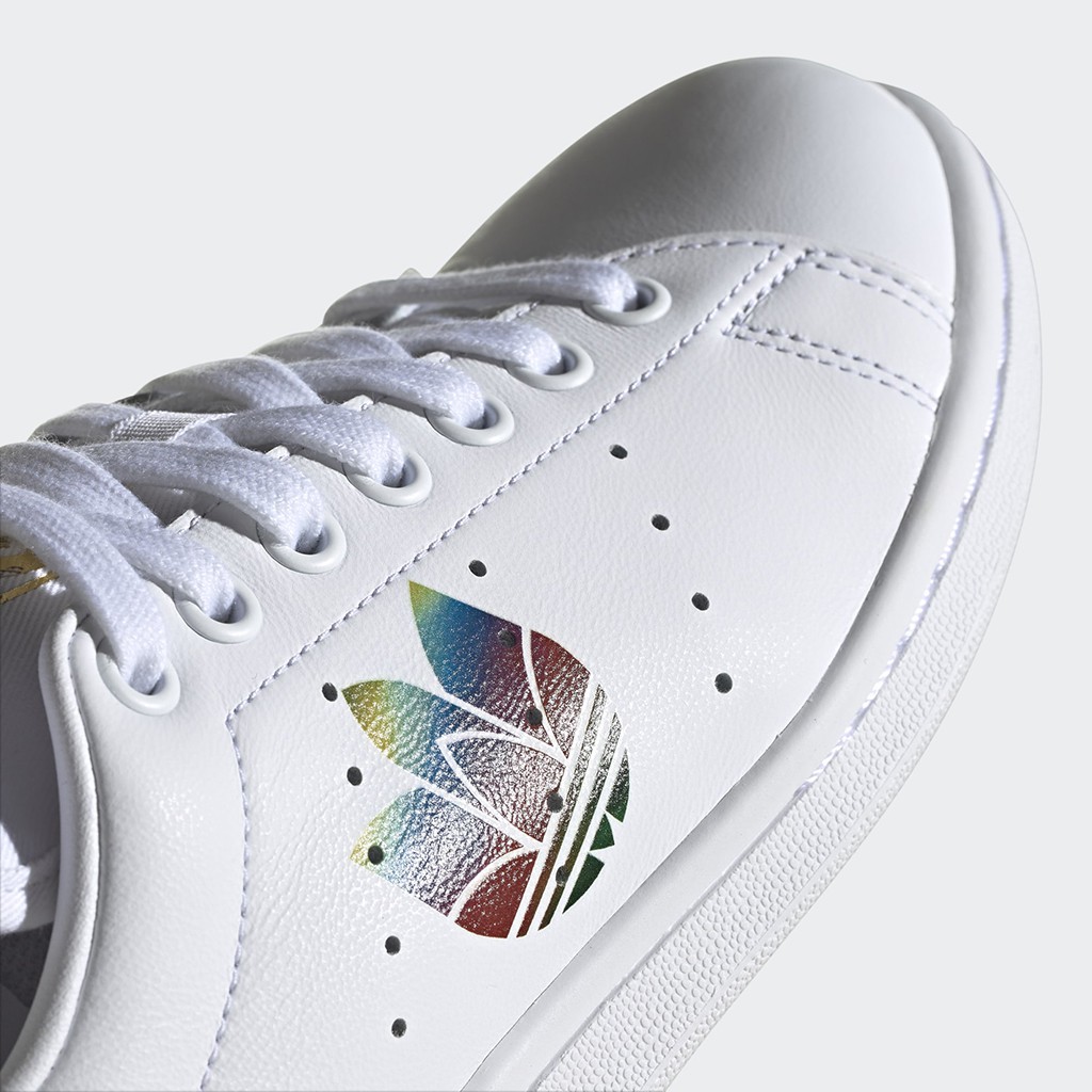 Giày Sneaker Thời Trang Nam Adidas Stan Smith Trefoil  Trắng Đen FW2443 - Hàng Chính Hãng - Bounty Sneakers | BigBuy360 - bigbuy360.vn