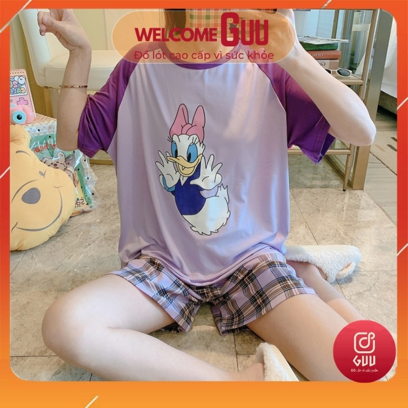 Bộ Ngủ Nữ Siêu Dễ thương- Đồ Bộ Mặc Nhà Cute N02_GUU | BigBuy360 - bigbuy360.vn