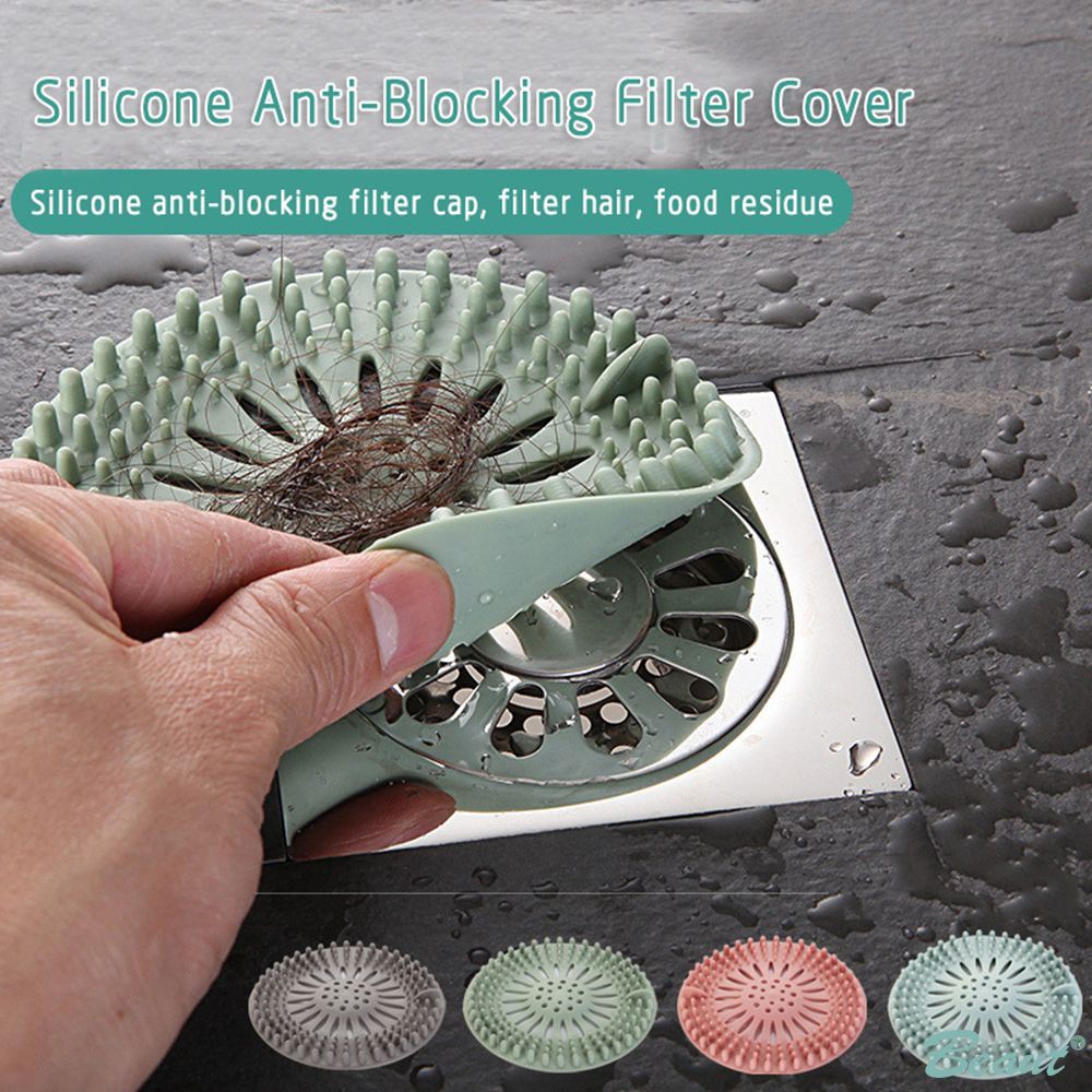 🎉Silica gel anti-blocking filter cap sink filter strainer waste plug Sink filter Waste collector Filter Bath kitchen bathroom accessories