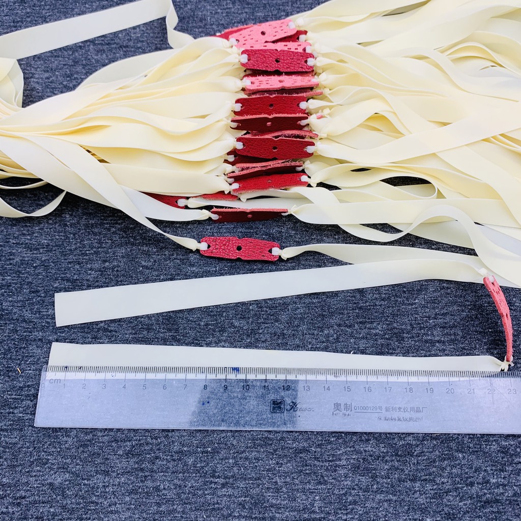 DÂY NÁ CAO SU LATEX 0.8MM X 23CM - THUN KÉO TỚI MÁ