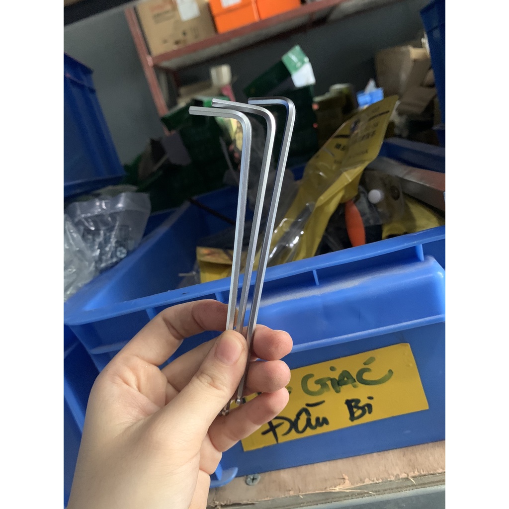 Lục giác đầu bi sx 1.5mm, 2.5mm, 3mm, 4mm, 6mm, 8mm,10mm