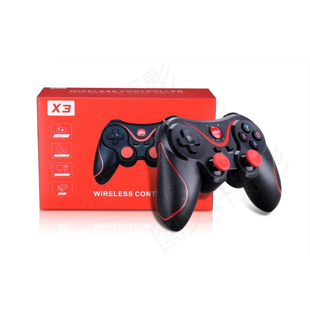 Tay Cầm Chơi Game X3/T3 Có Bluetooth Cho Smartphone, PC, Laptop, Android, IOS, Windows