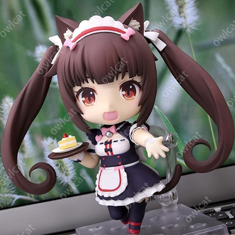 Mô Hình Nhân Vật NEKOPARA Vanilla Chocola  1248# 1238# Mô Hình Nhân Vật Shokora Minaduki Và Cô Gái Phục Sinh Đóng Hộp 10cm Trong Hộp Nendoroid