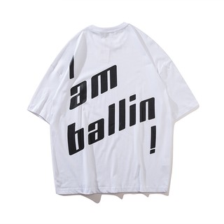Áo thun overtee i am ballin_fox unisex
