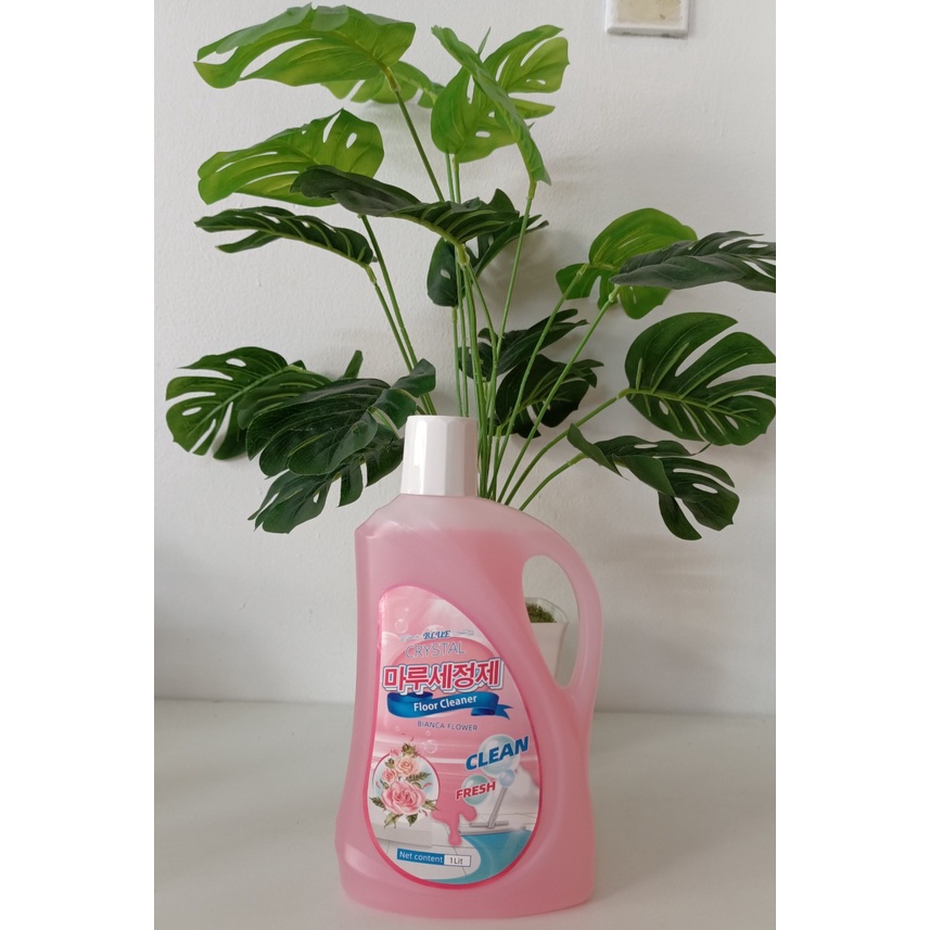 Nước lau sàn Blue ❤️FREESHIP❤️ hương Hoa Hồng [ HOT] 1000 ml diệt khuẩn, hương thơm tự nhiên - An toàn cho gia đình bạn