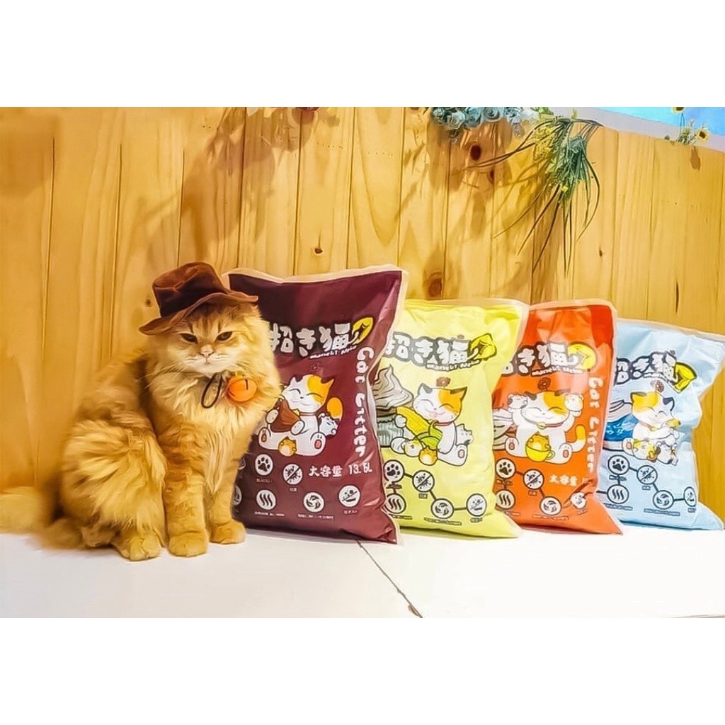 CÁT NHẬT MANEKI NEKO 5L -CÁT VỆ SINH CHO MÈO