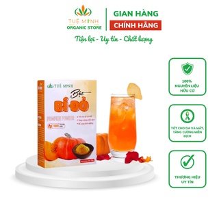 Bột Bí Đỏ Sấy Lạnh Tuệ Minh 100% Nguyên Chất (hộp 50g)