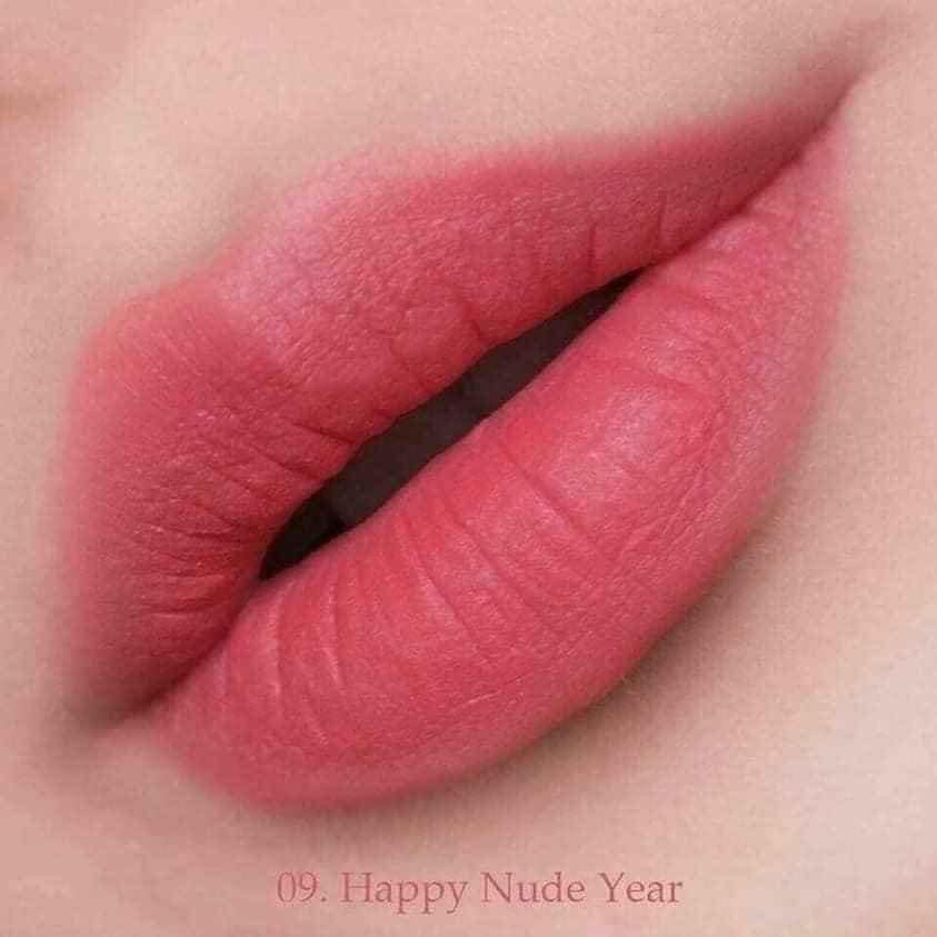 Son Bourjois Velvet 09 Happy Nude Year Hồng Nude