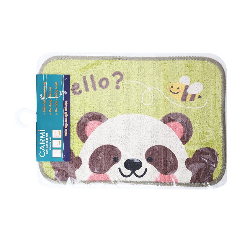 Thảm Carmi Hello Panda 35 x 50cm