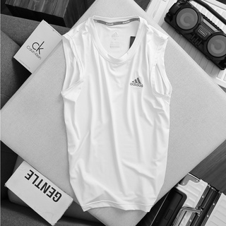 Áo ba lỗ nam tập gym das logo thêu thoáng mát