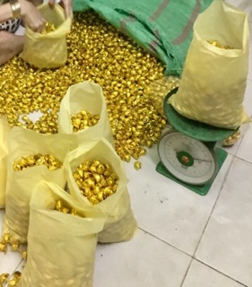 Thỏi vàng size 22 ( 1kg )
