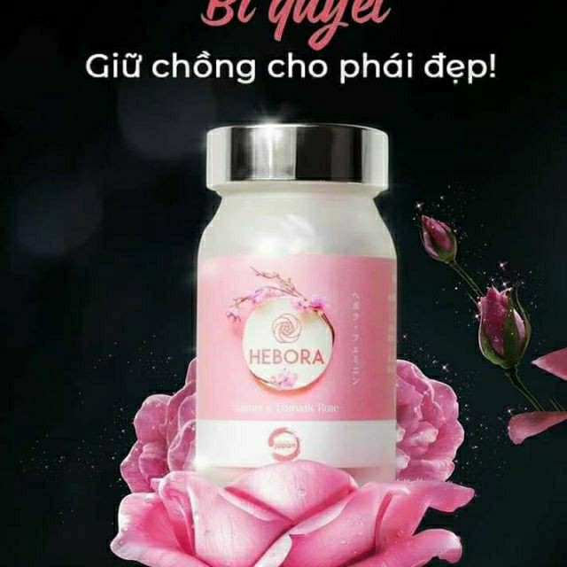 ✅(KM KÈM QUÀ TẶNG) Viên uống nước hoa HEBORA Nhật Bản - Hương thơm tự thân - Không cần dùng nước hoa vẫn thơm