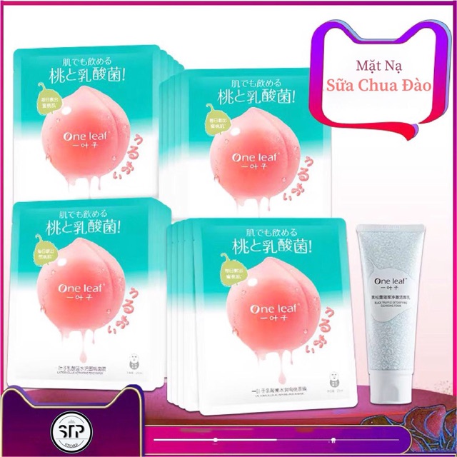 Mặt Nạ Sữa Chua Đào ONE LEAF