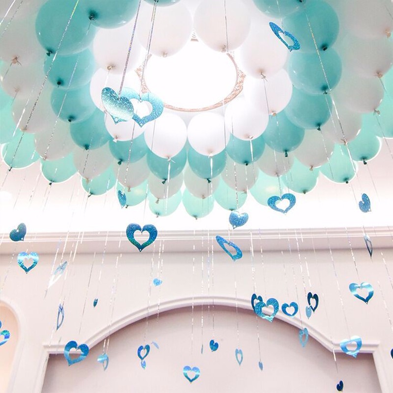 Set dây ruy băng buộc bong bóng trang trí độc đáo