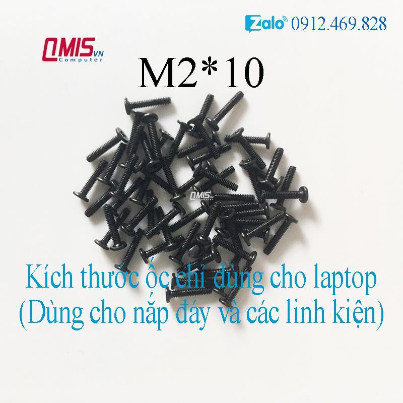 M2*10  - Ốc vít đáy Laptop kích thước M2x10 M2 x 10 mm
