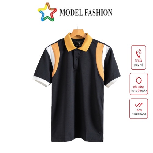Áo thun polo nam nữ tay ngắn cộc đẹp sọc vai hàn quốc Model Fashion