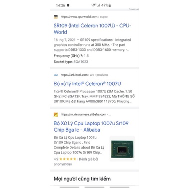 Main Acer v5-431 zin tháo máy còn sống