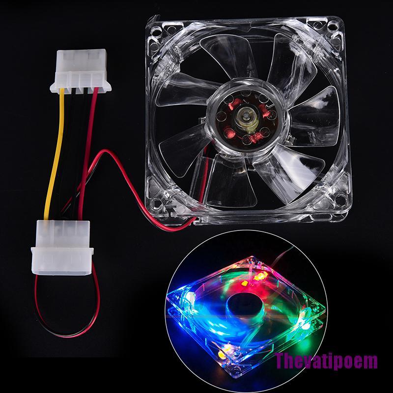 Quạt Tản Nhiệt 1.brand New Quad 4-led 80mm Cho Pc | BigBuy360 - bigbuy360.vn