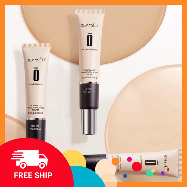 [FREESHIP_Hàng Auth] DEMYSELF - Kem lót mịn nhẹ che khuyết điểm kiềm dầu Nourishment Snow Gauze Makeup Cream DEMY01