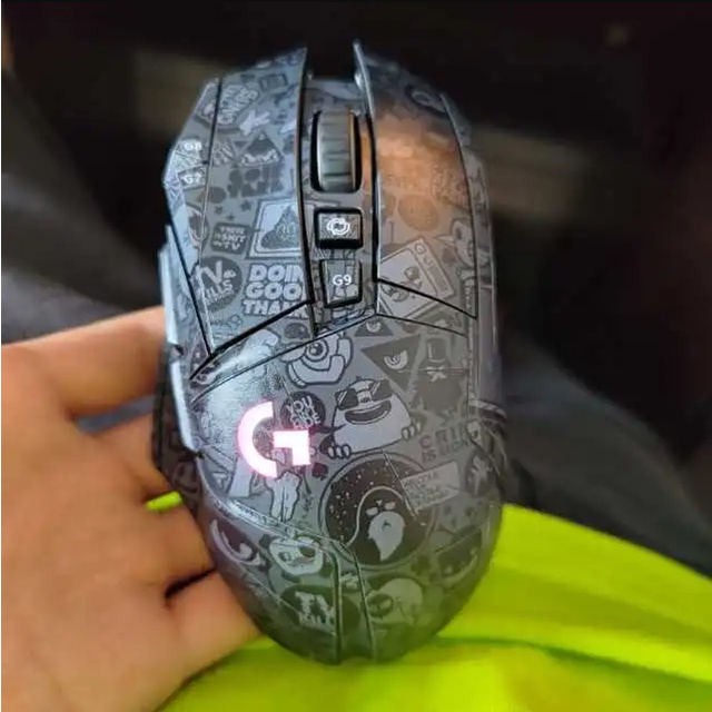 Logitech G502 HERO mouse sticker non-slip sticker special shell Gundam matte film non-slip wear-resistant protective film