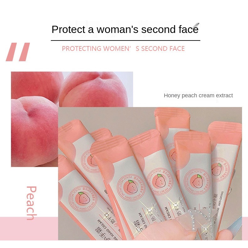 [Hàng mới về] Set 20 kem dưỡng da tay QISE cấp ẩm chống khô da không dính 4ml