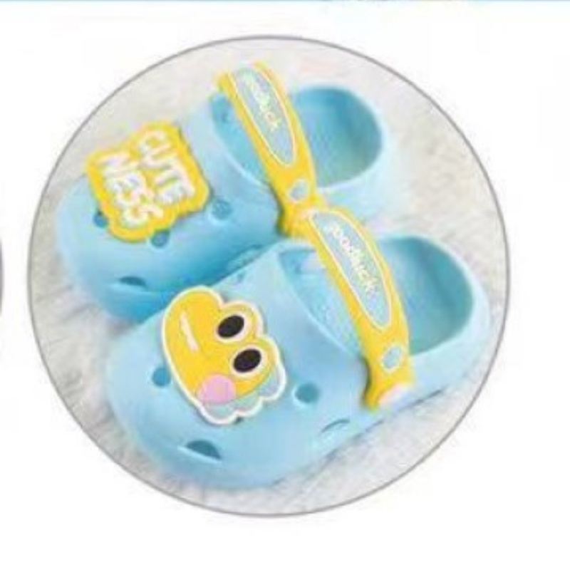 Dép Siêu Nhẹ Bé 1=5 - Tuổi Dép Sục Cho Bé -Dép Cross Kèm Sticker Bé Trai Và Bé Gái