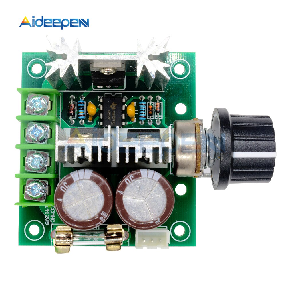 Mô đun động cơ điều chỉnh tốc độ DC 12v 24v 30v 40v 13khz Pwm Dc 10a 50v 1000uf | BigBuy360 - bigbuy360.vn