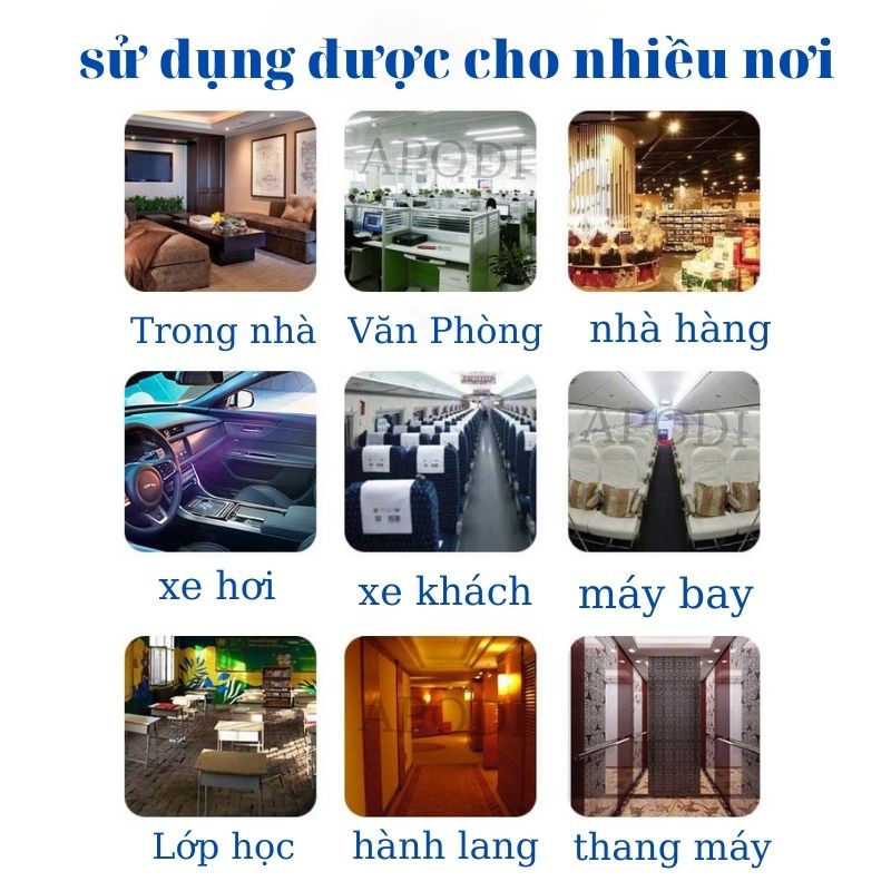 Máy Khử Khuẩn Nano Súng Khử Khuẩn K5 Chuẩn Chất Lượng Châu Âu Diệt Virut Ẩm Mốc Cho Gia Đình Nhà Hàng Ô Tô