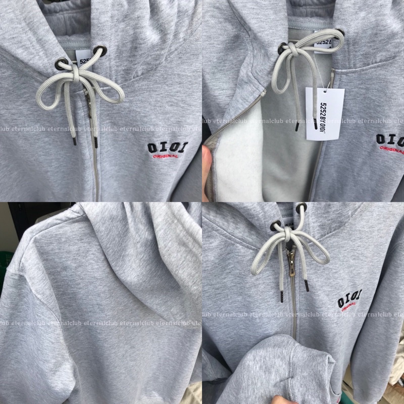 Áo hoodie zip brand Hàn OIOI