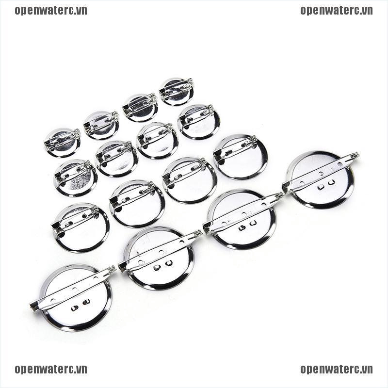 Bộ 10 Ghim Cài Mạ Bạc An Toàn DIY