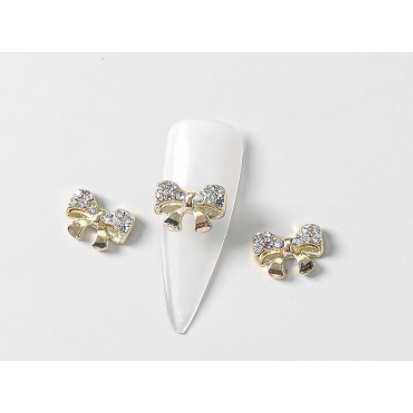SET 4V charm trang trí nail mã D40 nơ