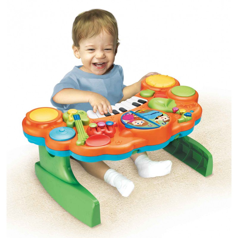 Bộ đồ chơi đàn Piano kết hợp 10 nhạc cụ Infantino