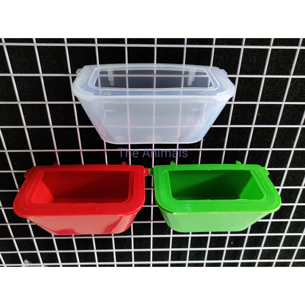 [Set 5 cái] Máng ăn cho gà tre, gà nòi, bồ câu, chim cu gáy, chim cảnh