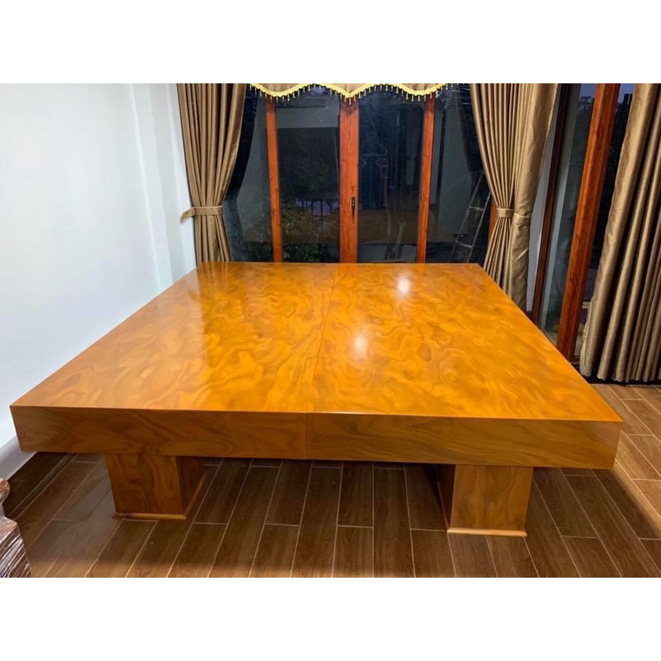Bộ chiếu ngựa hộp gỗ cẩm vàng