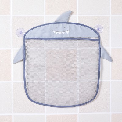 [Có sẵn] Túi lưu trữ Phong cách hoạt hình Lưu trữ trong phòng tắm Túi treo Túi lưới với cốc hút