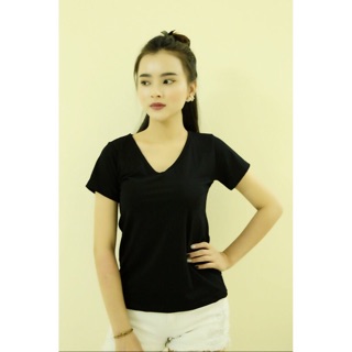 (SALE SỐC) Áo phông cổ tim