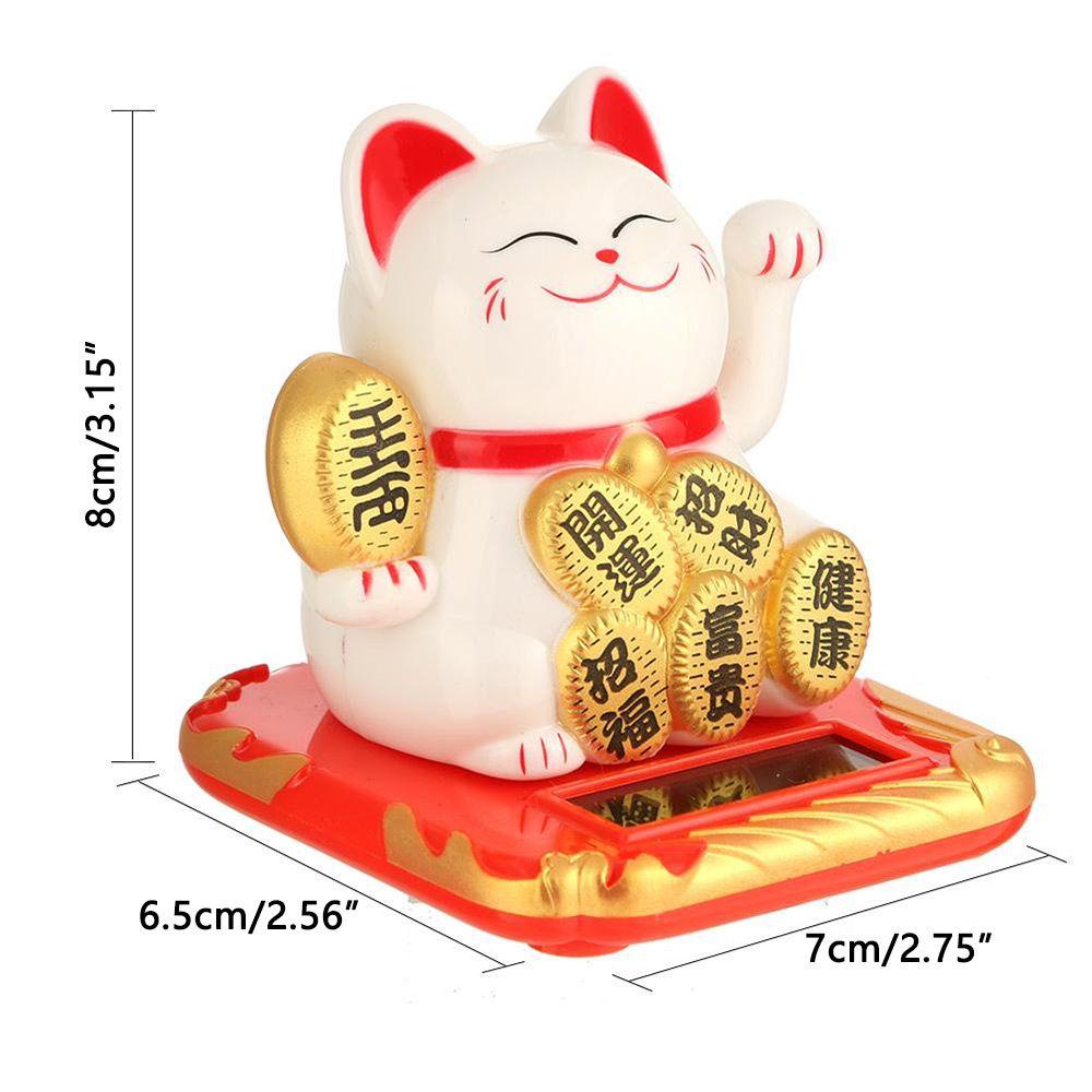 Chú Mèo May Mắn Dễ Thương Dùng Trang Trí