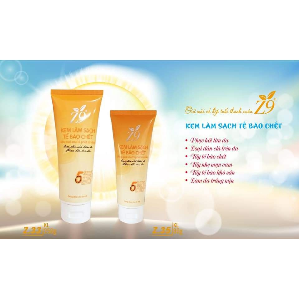Kem Làm Sạch Tế Bào Chết Z9