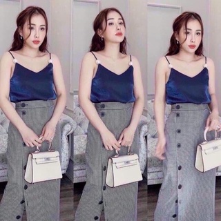 ÁO HAI DÂY PHI LỤA (Hàng  Đẹp)