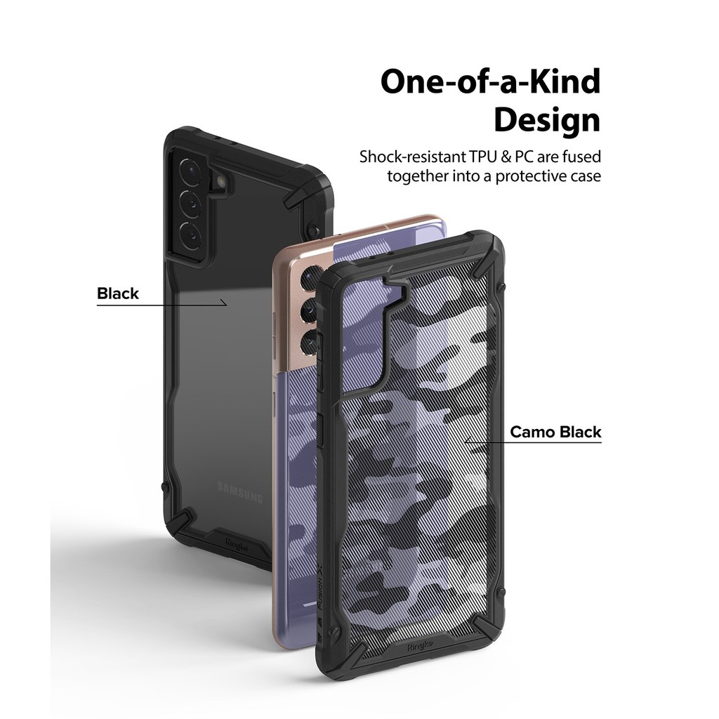 Ốp lưng Galaxy S21 / S21 Plus Ringke Fusion X  Hàn Quốc