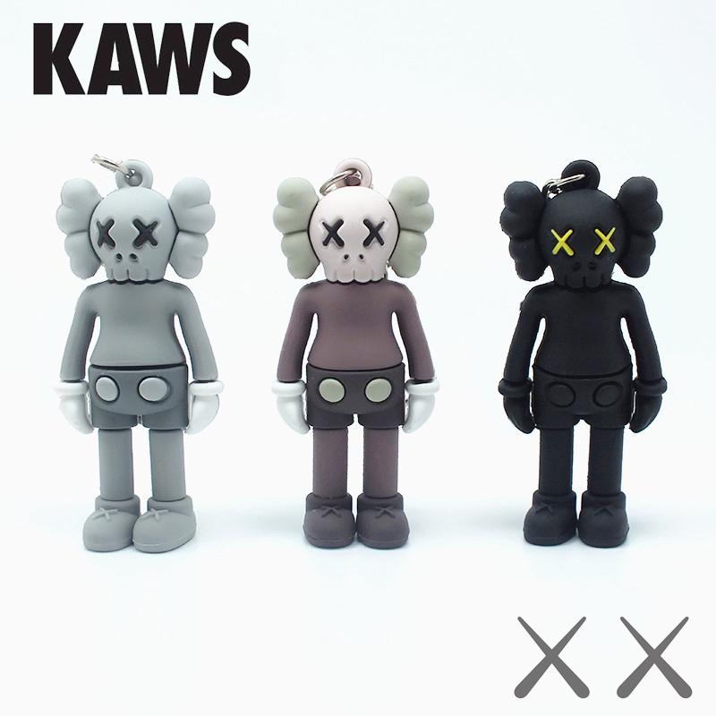 Năm Móc Khóa Kaws Bằng Silicon Phụ Kiện Mặt Dây Chuyền Trang Trí Ba Lô / Móc Chìa Khóa Kết Nối Ba Lô / Móc Khóa Silicon Phiên Bản Giớ