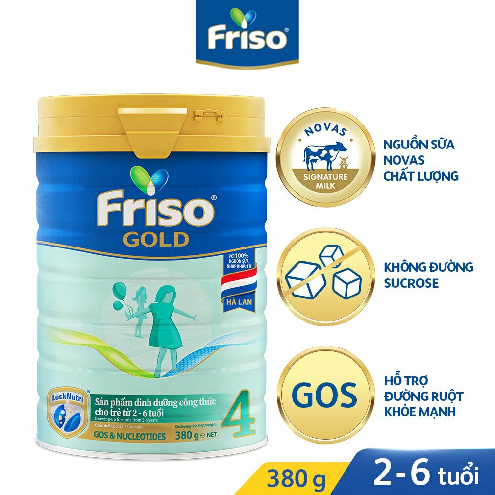 Sữa Bột Friso Gold 4 380g