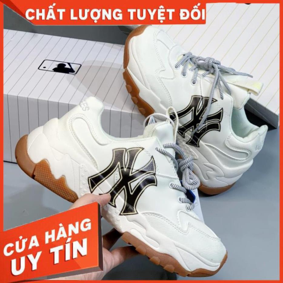 3(FREESHIP + ẢNH THẬT 1.1) Giày 𝐌𝐋𝐁 Hàn Quốc NY đen đế nâu