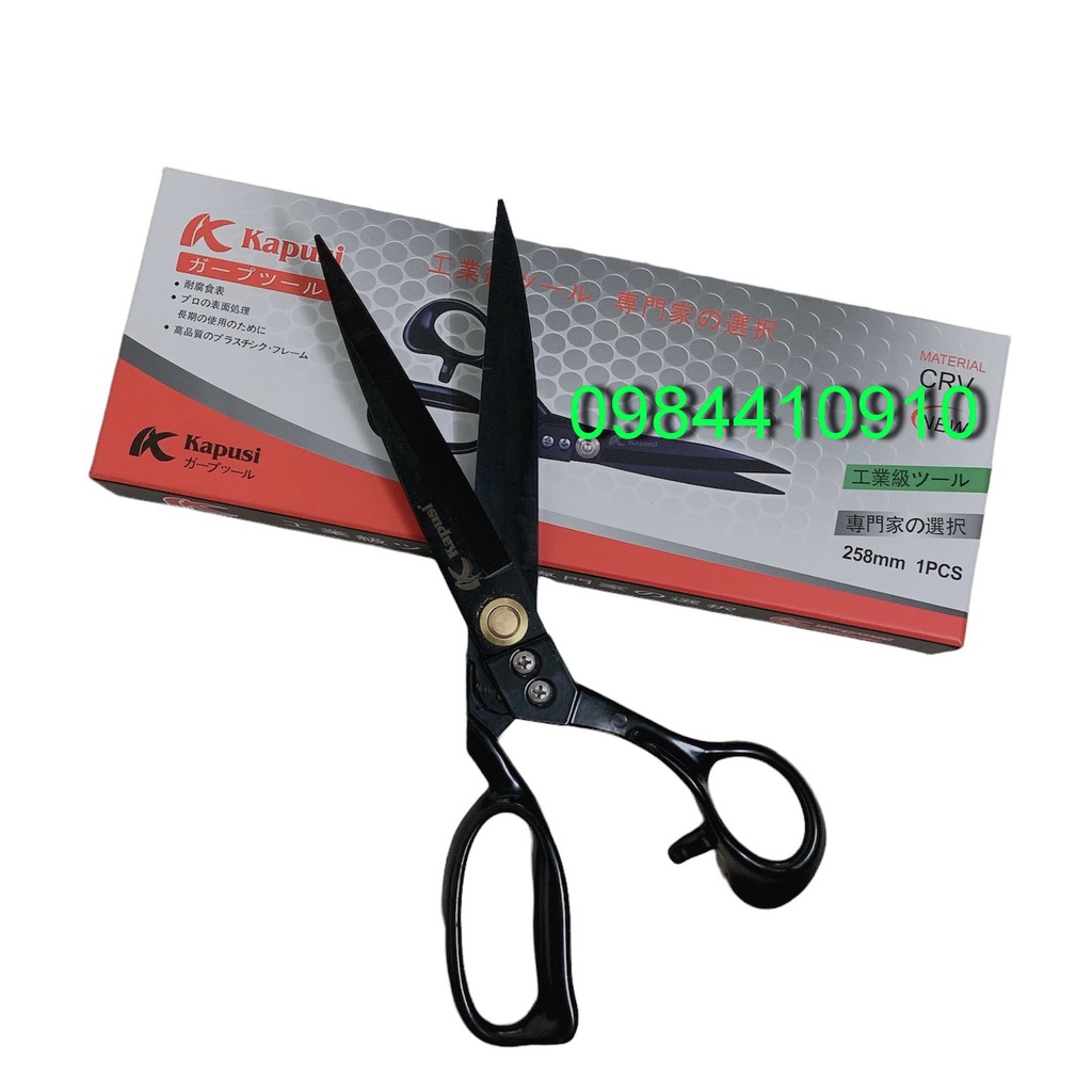 KÉO CẮT VẢI SIÊU BÉN KAPUSI 258MM