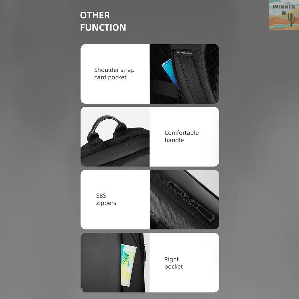 Balo Laptop Siêu Nhẹ 15.6 Inch Màu Trơn Cho Nam