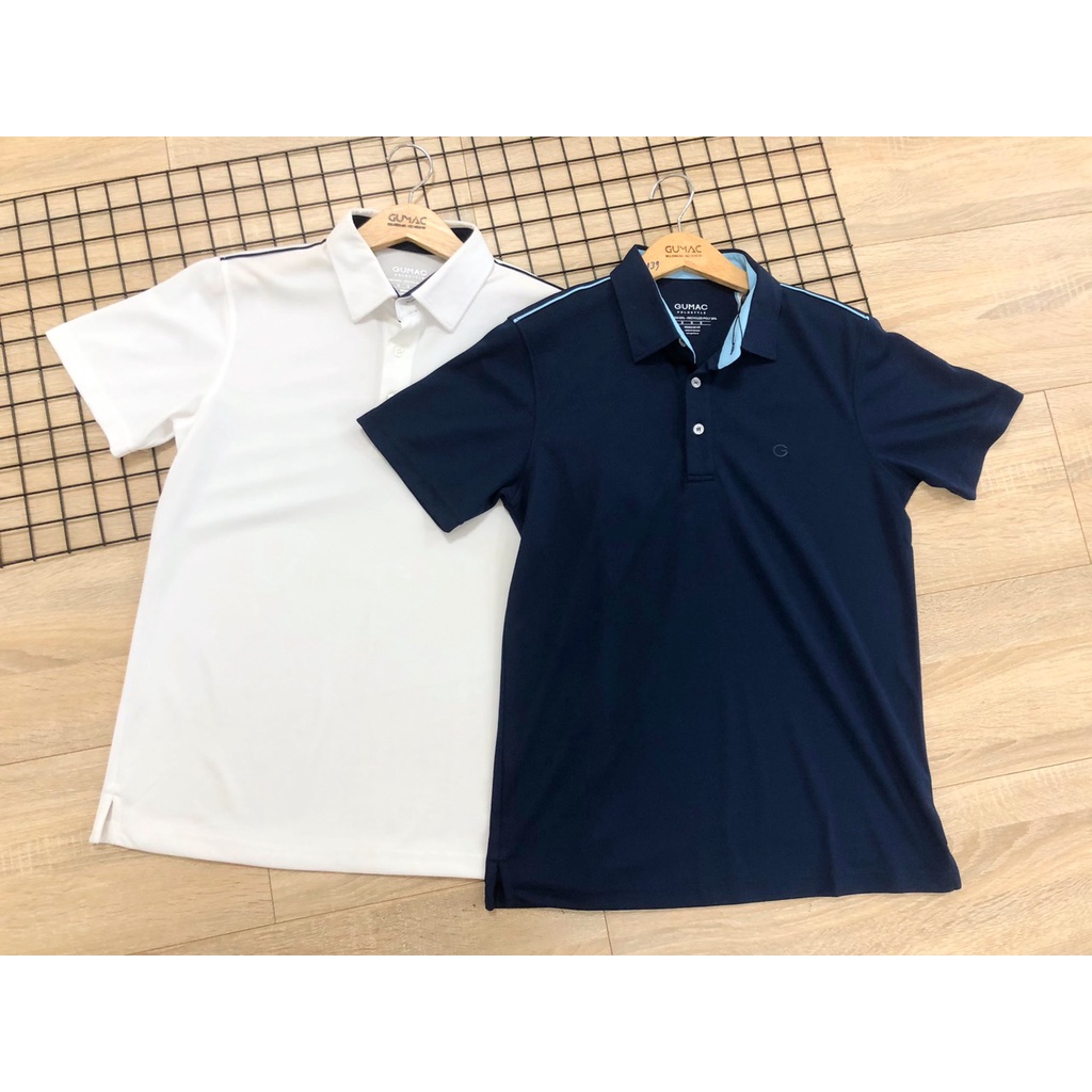 [Mã WABRGUM giảm 10% tối đa 30K đơn 99K] Áo thun POLO nam thời trang GUMAC ATNC01007