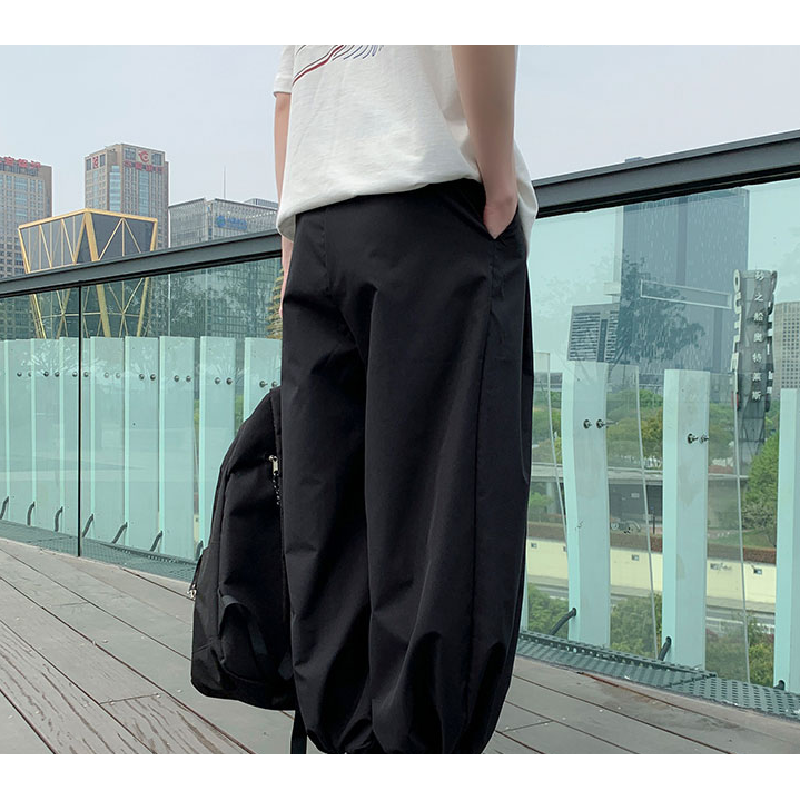 Quần Dài Thể Thao Ống Rộng Thời Trang Mùa Hè Hàn Quốc Dành Cho Nam | BigBuy360 - bigbuy360.vn