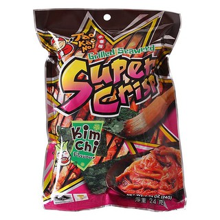 Snack Rong biển SUPER CRISP Vị Kim Chi Gói 24g