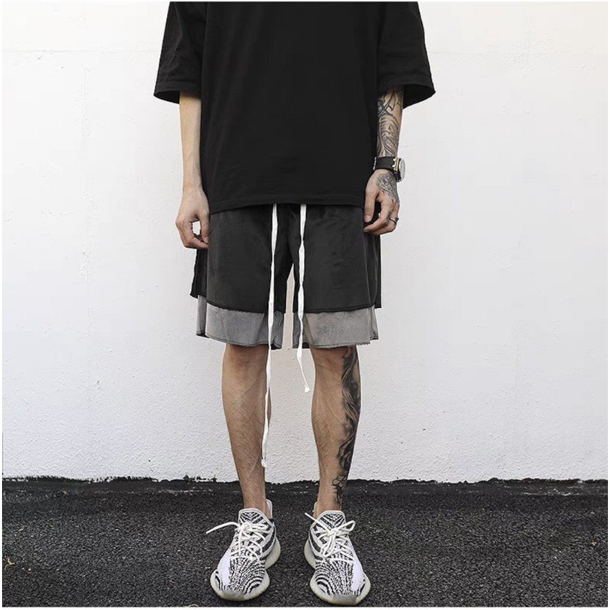 Quần Short Player Nhung - Giá sỉ Unisex